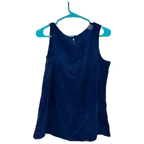 St. John Navy Blue Blouse - Picture 4 of 4